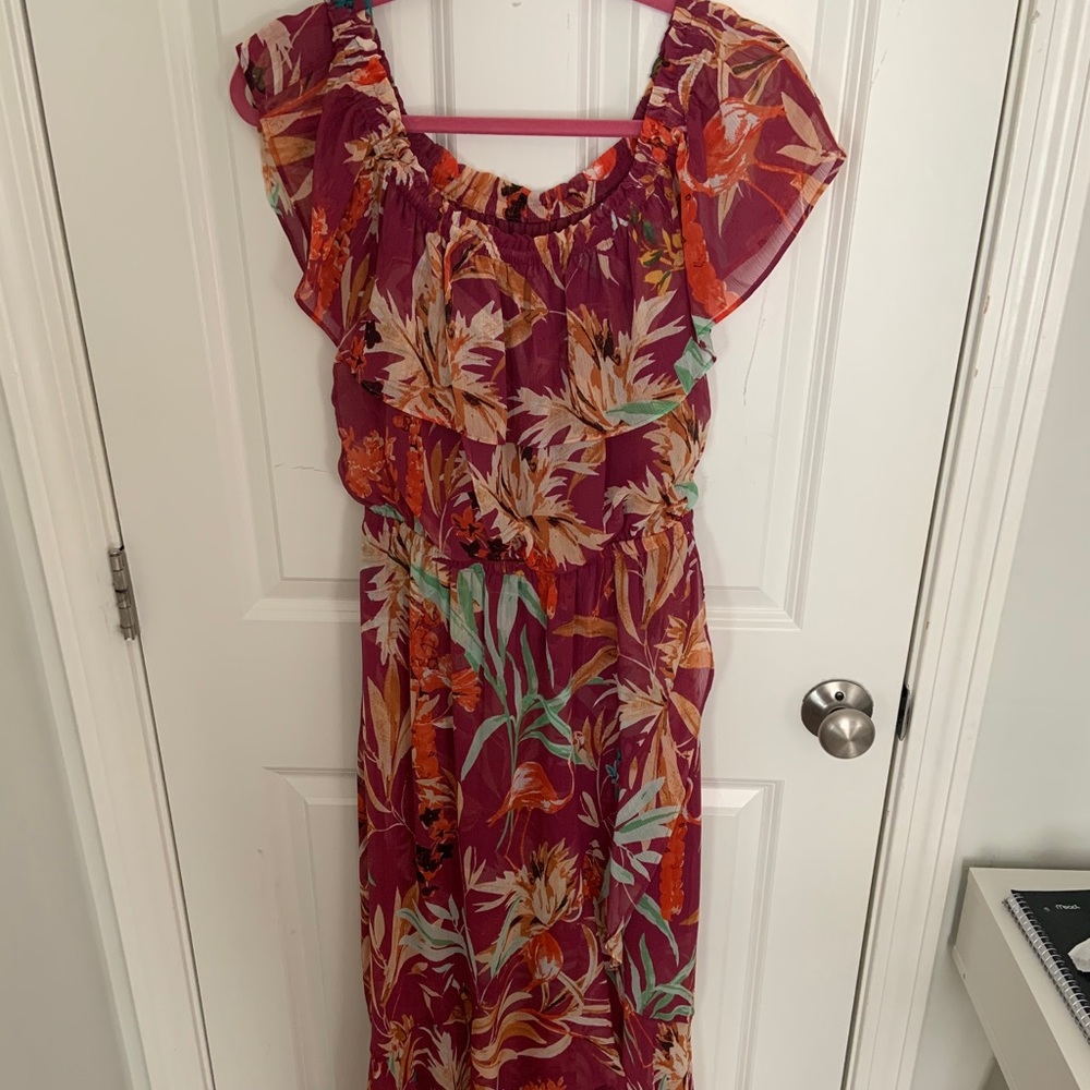 Long maxi dress